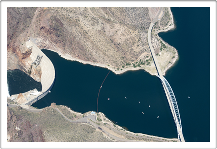 Roosevelt Lake Dam and Bridge